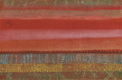 Ebene Landschaft Paul Klee